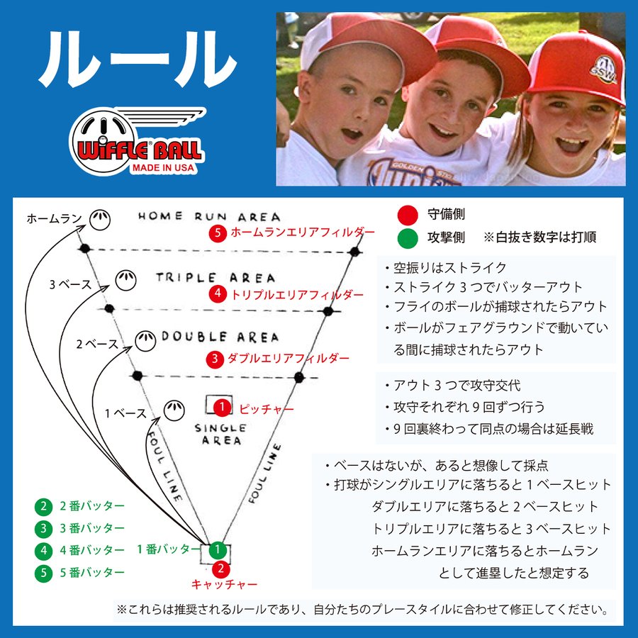 ウィッフルボール 2個セット